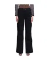 Misbhv Black Work Trousers In Black