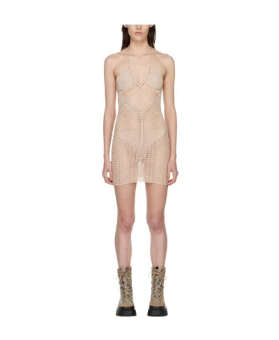 MISBHV HOLLOW KNIT DRESS