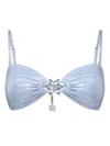 Misbhv Hollywood Bikini Top In Blue