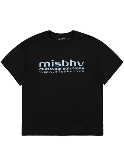 Misbhv Homepage T-shirt In Black