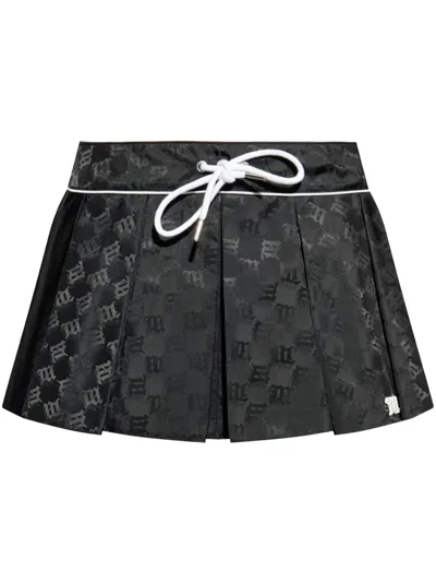 MISBHV JACQUARD MONOGRAM MINI SKIRT