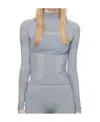 Misbhv Jacquard Sports T-shirt In Gray