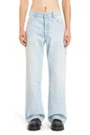Misbhv Jeans Da Carpentiere Monogramma In Blue