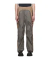 Misbhv Beige Jordan Barrett Edition Paneled Track Pants In Gray