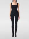 Misbhv Women's Monogram Bodysuit In Schwarz
