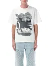 Misbhv White La Donna Del Lago T-shirt In White