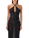 Misbhv Black Lace Corset Top