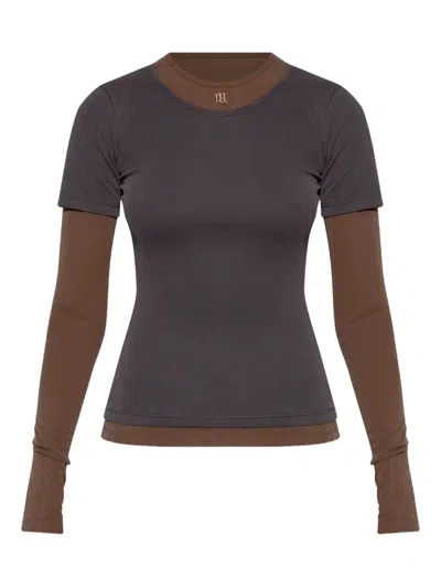 MISBHV LAYERED LONG-SLEEVE TOP