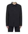 Misbhv Letter Embossed Shirt In Black