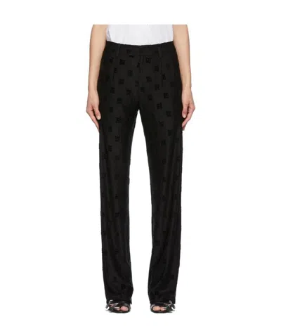 Misbhv Logo Casual Pants In Black