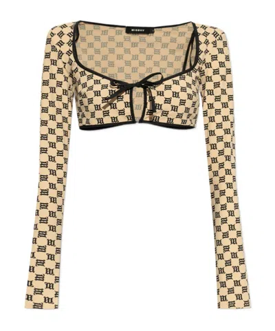 MISBHV MONOGRAM CROP TOP