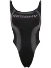 Misbhv Logo-embroidered Jacquard Body In Black