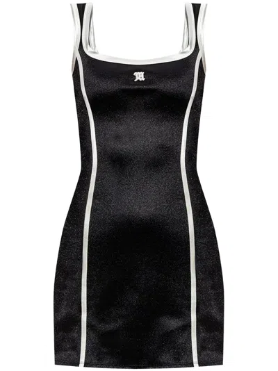 MISBHV LOGO-EMBROIDERED MINI DRESS