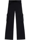 Misbhv Logo-embroidered Track Trousers In Schwarz