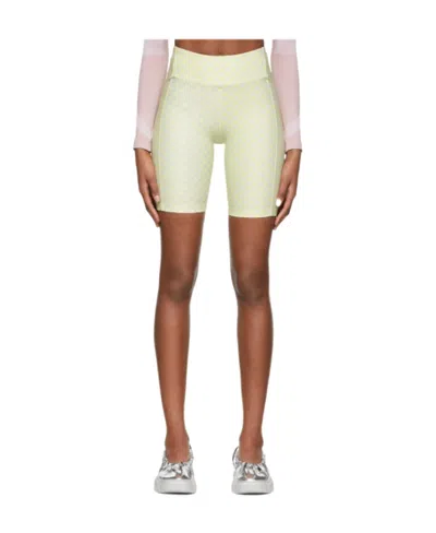 Misbhv Logo High-rise Skinny Shorts In Multicolor