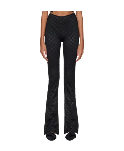 Misbhv Logo Horn Casual Pants In Black