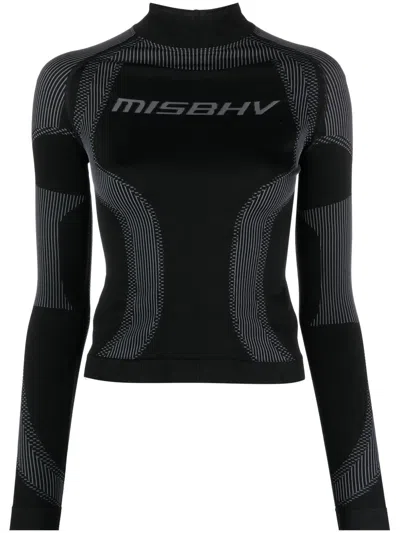 Misbhv Topwear In Muted Black
