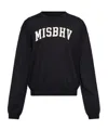 Misbhv Logo-jacquard Sweater In Black