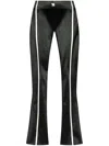 Misbhv St. Germain Flared Pants In Black