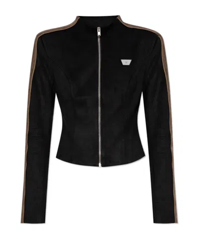MISBHV LOGO-PLAQUE JACKET