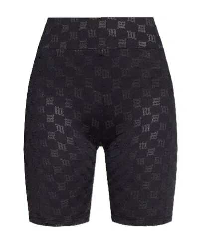 MISBHV LOGO-PRINT CYCLING SHORTS