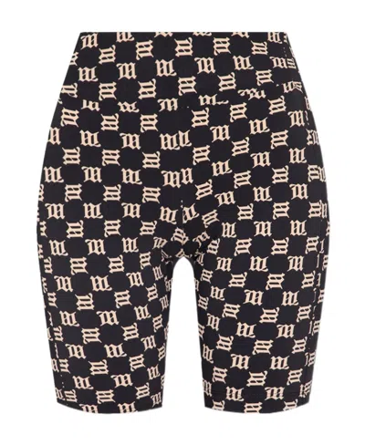 Misbhv Logo-print Cycling Shorts In Black