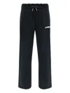Misbhv Logo-print Drawstring Track Pants In Black
