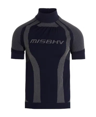 Misbhv Logo-print T-shirt In Black