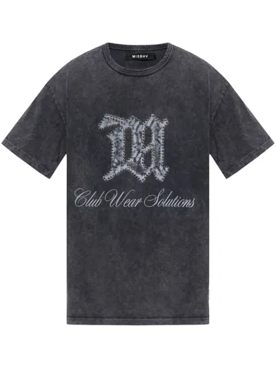 Misbhv Logo-print T-shirt In Multicolor