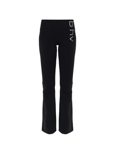 Misbhv Logo-print Trousers In Black