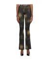Misbhv Logo Printed Casual Pants In Black