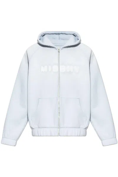 MISBHV LOGO PRINTED ZIPPED HOODIE