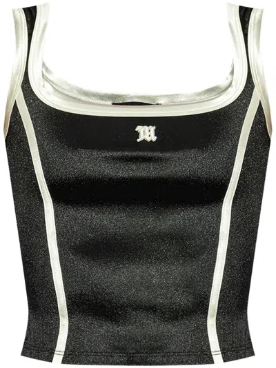 MISBHV LOGO SATIN TANK TOP