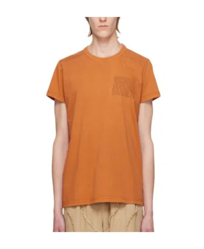 Misbhv Ssense Exclusive Orange T-shirt In Burnt Orange
