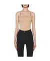 Misbhv Logo Sling Vest In Nude