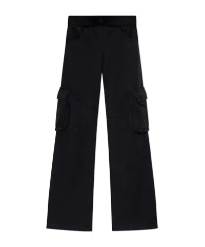 MISBHV LOGO-EMBROIDERED TRACK TROUSERS