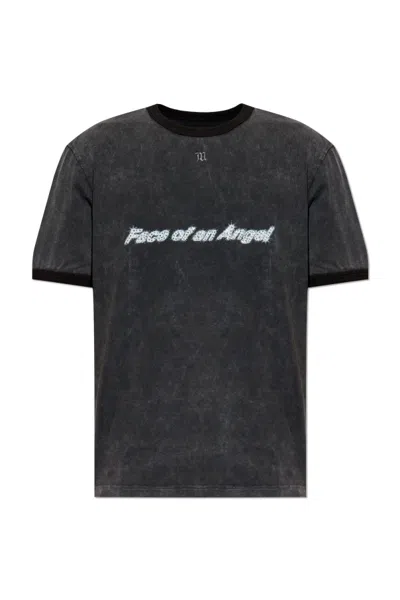MISBHV SLOGAN-PRINT T-SHIRT