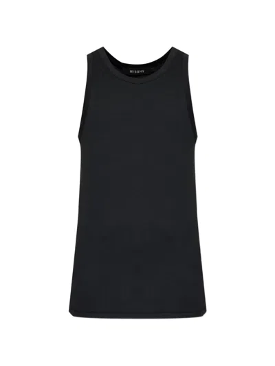 Misbhv Logo-detail Tank Top In Black