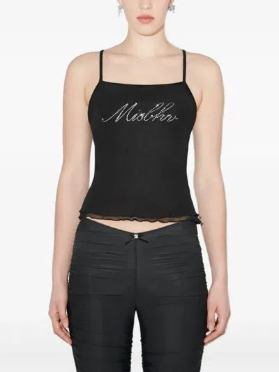 Misbhv Logo-embellished Tank Top In Black