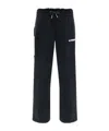 Misbhv Logo-print Drawstring Track Pants In Black
