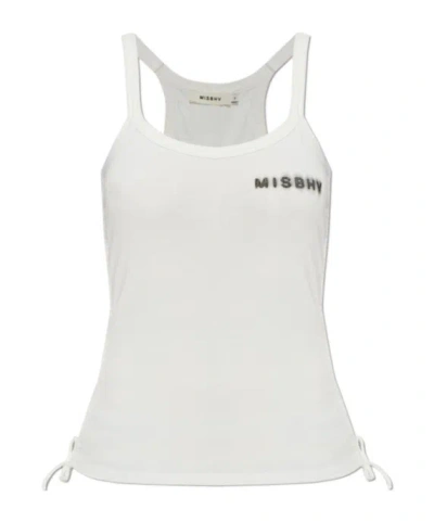 Misbhv Logo-print Tank Top In White