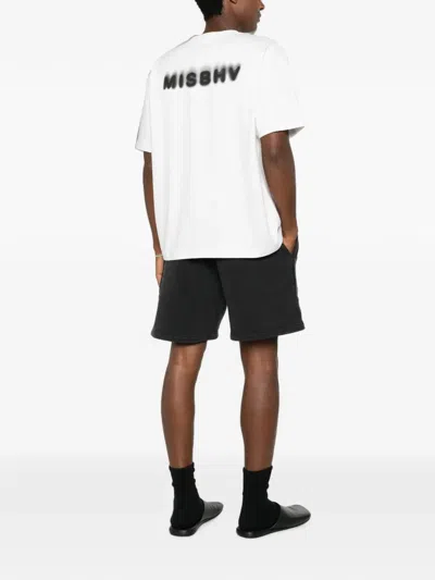Misbhv Logo-print T-shirt In White