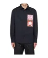 Misbhv Long Sleeve Printed Shirt In Black