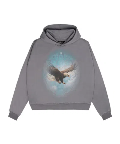 Misbhv Gray Monument Valley Hoodie In Light Grey