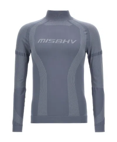 Misbhv Long-sleeved Sweater In Gray