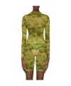 Misbhv Ssense Exclusive Green Nylon T-shirt In Green