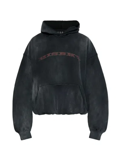 Misbhv Long-sleeves Hoodie In Black