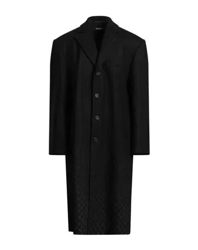 Misbhv Man Coat Black Size L Wool, Polyester