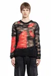 Misbhv Antwerp Hand-knit Jumper In Multicolor