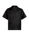 Misbhv Man Shirt Black Size S Polyamide In Multi